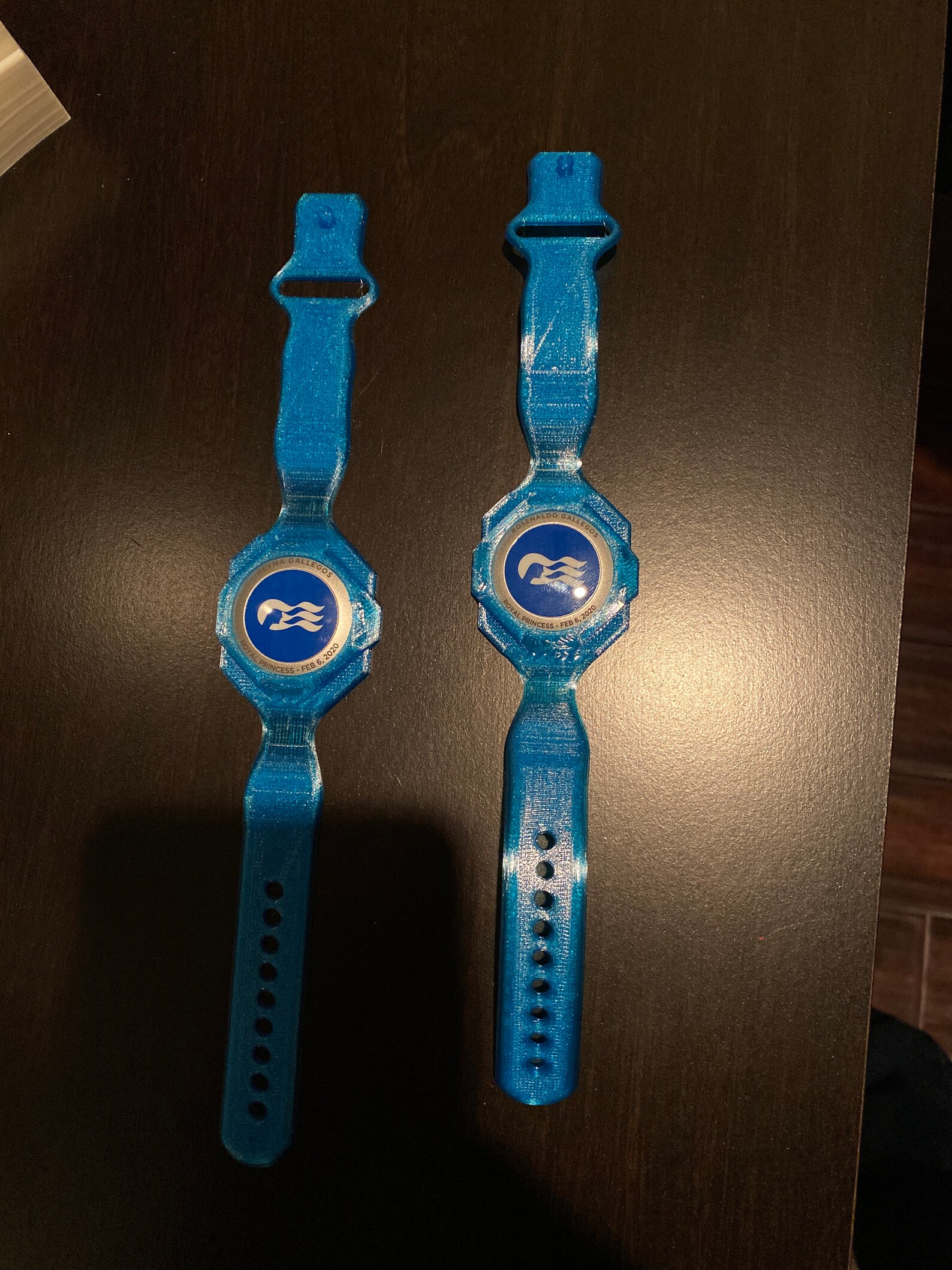 OCEAN Medallion Wristband Princess Cruise Waterproof Free Etsy