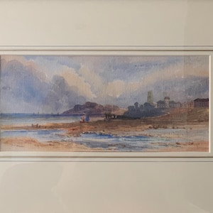 Early to mid 19th century watercolour of Cromer in Norfolk, England