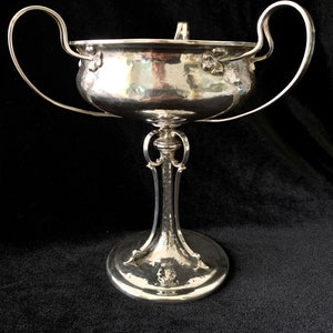 James Dixon & Sons Sterling Art Nouveau tazza