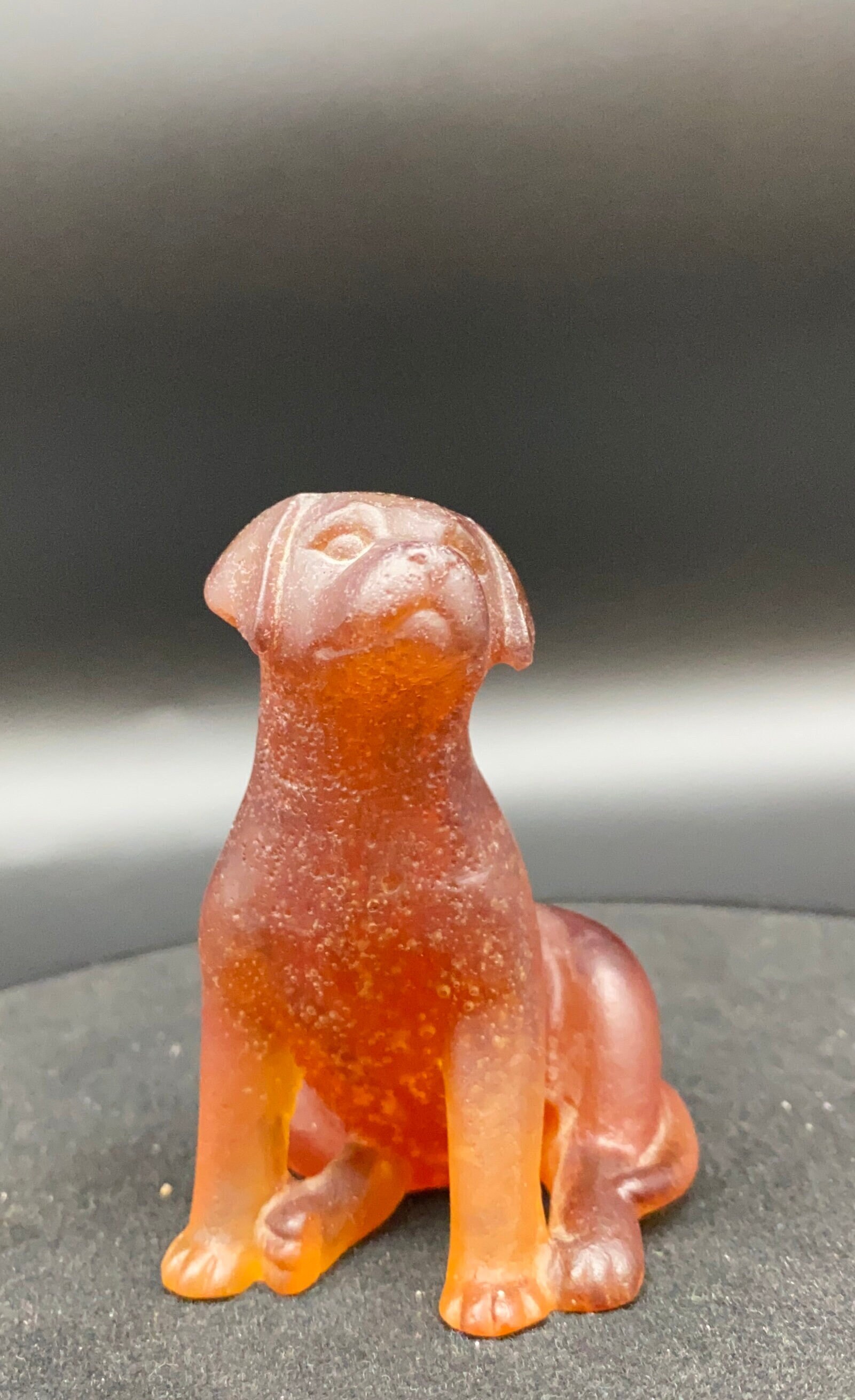 Daum France 犬クリスタル置物 Daum Crystal Puppy – Ashley's Equestrian