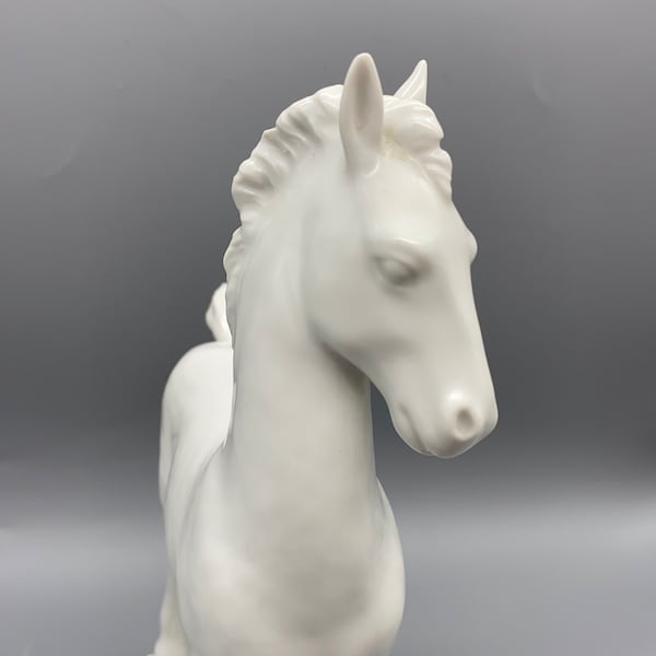 Lipizzaner foal porcelain scupture by Michael Powolny for Vienna Aurgarten c1923