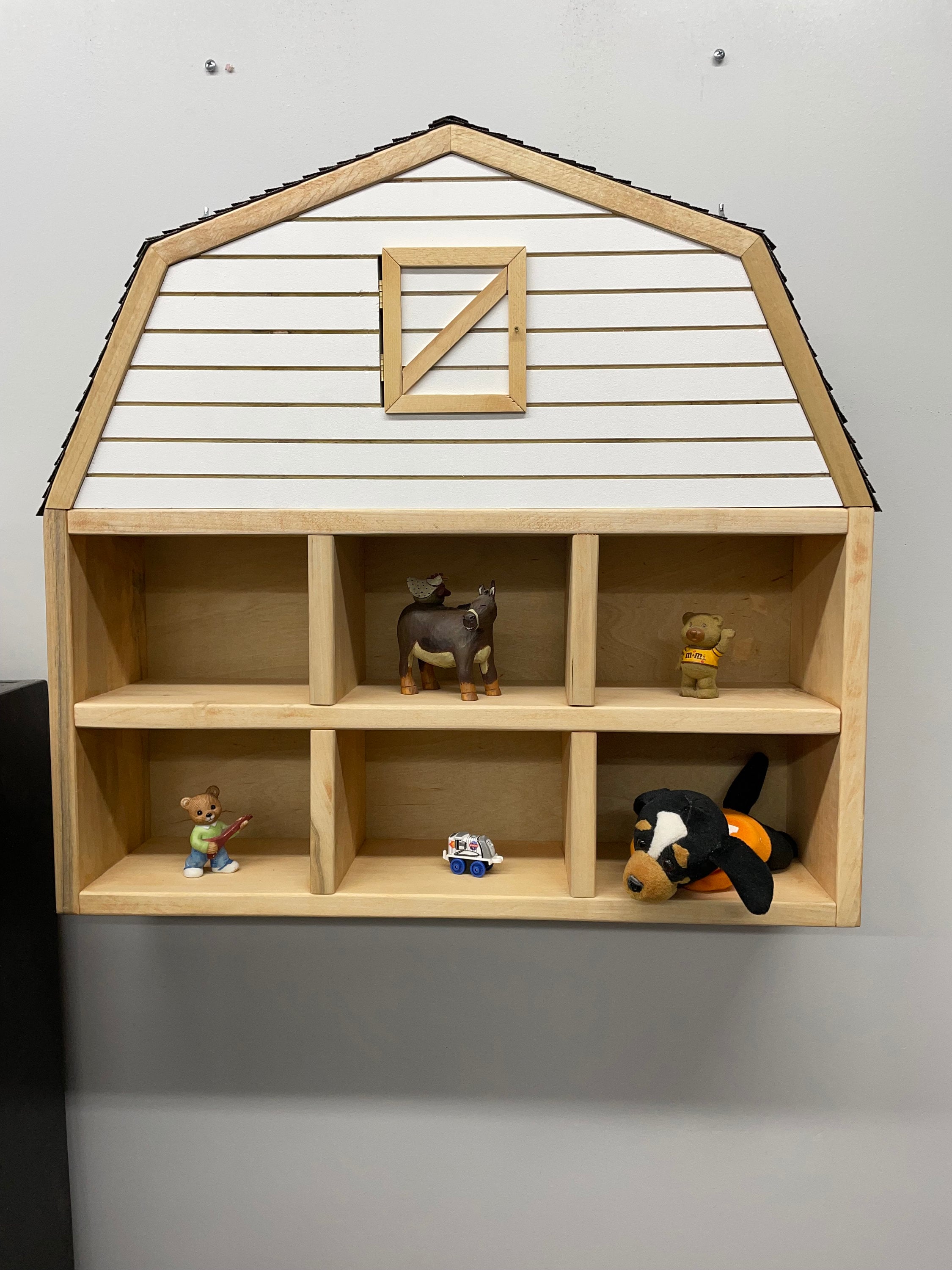 Barn Shelf, Kids Barn Storage, Nursery Wall Storage, Nursery Shelf, Nursery Wall Decor, Baby Shower Gifts, Nursery Shelves, Kids Bookshelf