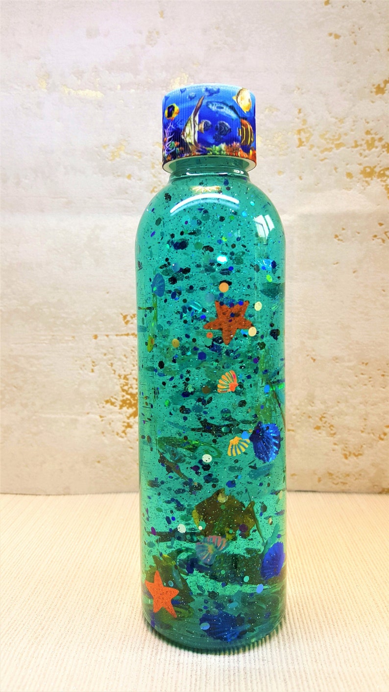 Sensory Bottle Sealife Baby Sensory Toy Gender Neutral