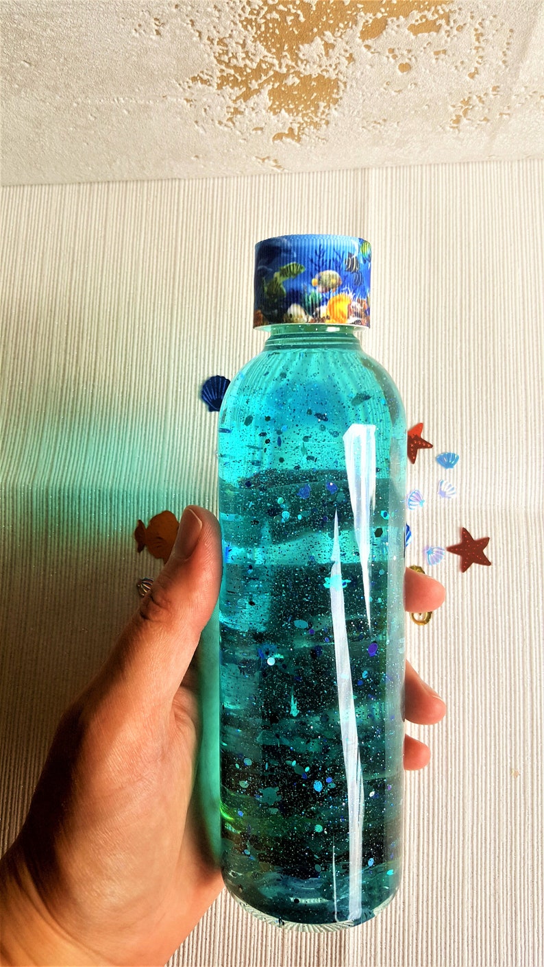 Sensory Bottle Sealife Baby Sensory Toy Gender Neutral