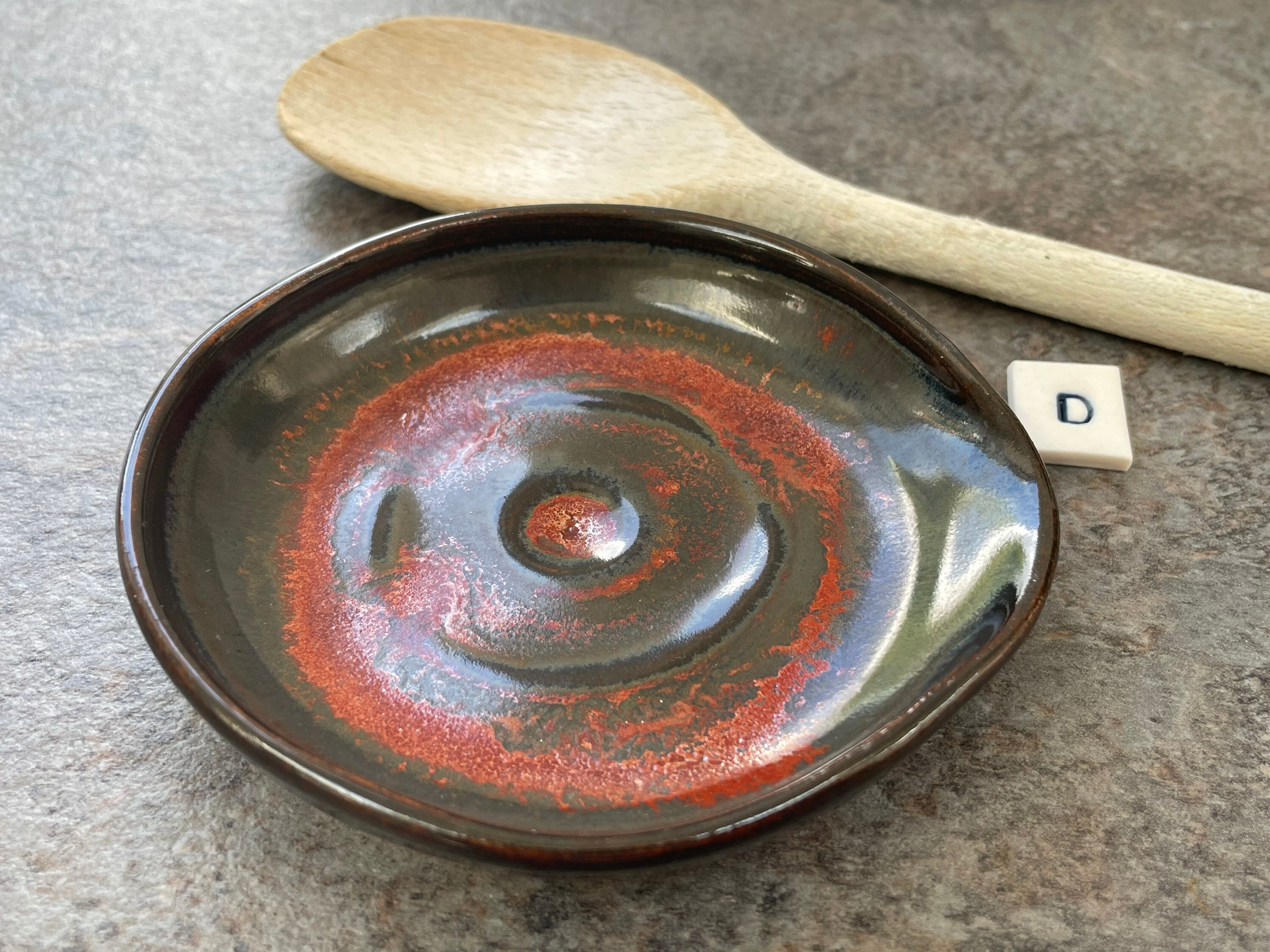 Totalee Gifts Fun Ceramic Spoon Rest - Great Foodie Gift Basket Item! You Will Eat It and Like It