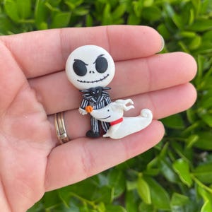 horror clay, spooky clay, Halloween clay, bow supplies, bow embellishments, clay center, clay for hairbows, skeleton clay, scary clay,