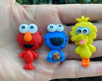 inspired characters clays, clay doll, cookie clay, clays for bows, bow supplies, bow embellishments, clay center, clay for hairbows,