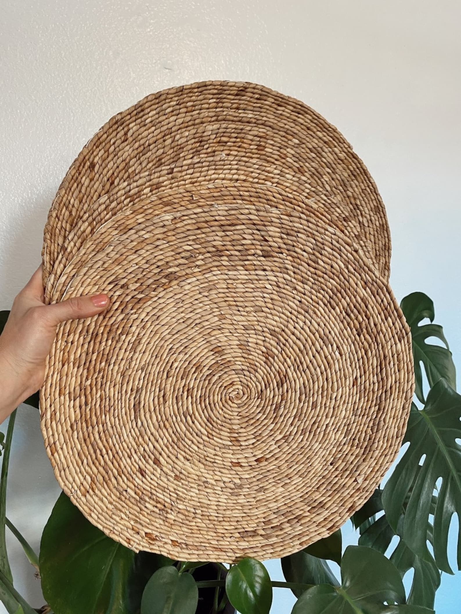 Wicker Placemats Set of 4 Etsy