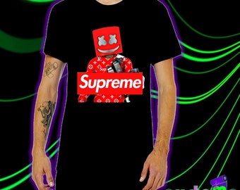 marshmello supreme shirt
