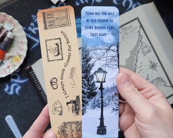 Narnia bookmark set, He's not a tame Lion, The Chronicles of Narnia bookmark, the lion the Witch and the wardrobe bookmark, c.s. Lewis