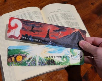 Where You Go I'LL Go Printable Bookmark Art (Digital Download)