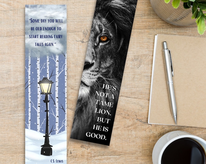 Lantern Waste Narnia Inspired Printable Bookmark 2x8 the Chronicles of ...