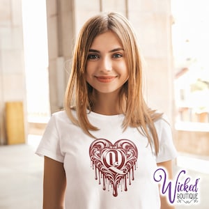 Queen of Hearts T-Shirt, Swinger Wife, Lifestyle, Couple, Hotwife, BWC, Cuckold