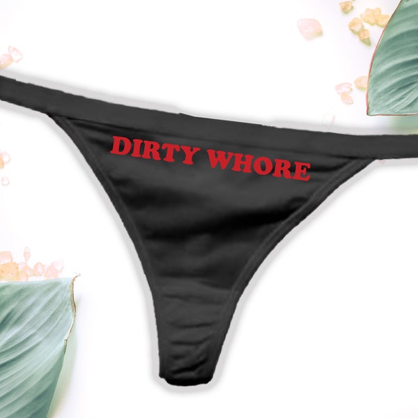 Funny Thong Panties Etsy