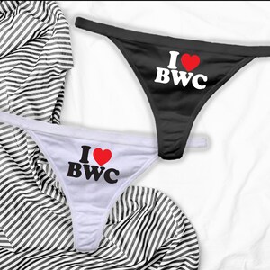 I Love BWC Panties, Queen of Spades, White Cock, Slut, Queen of Spades