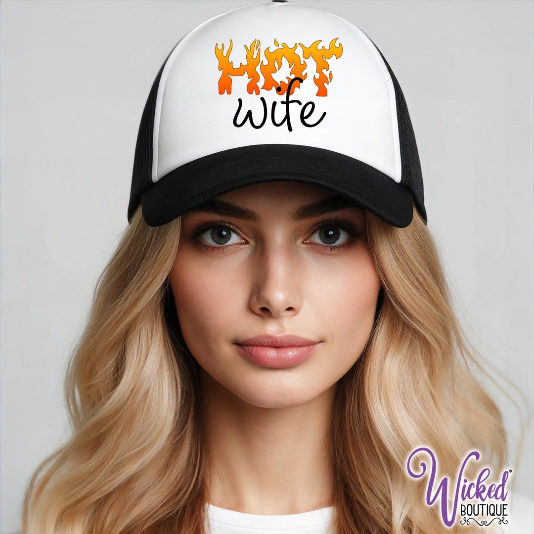 Hot Wife Trucker Hat, Hotwife, Trucker Cap, Baseball Cap - Etsy