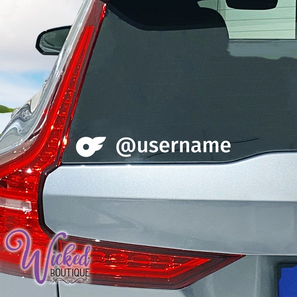 OnlyFans Username Car Decal, Custom OF Decal