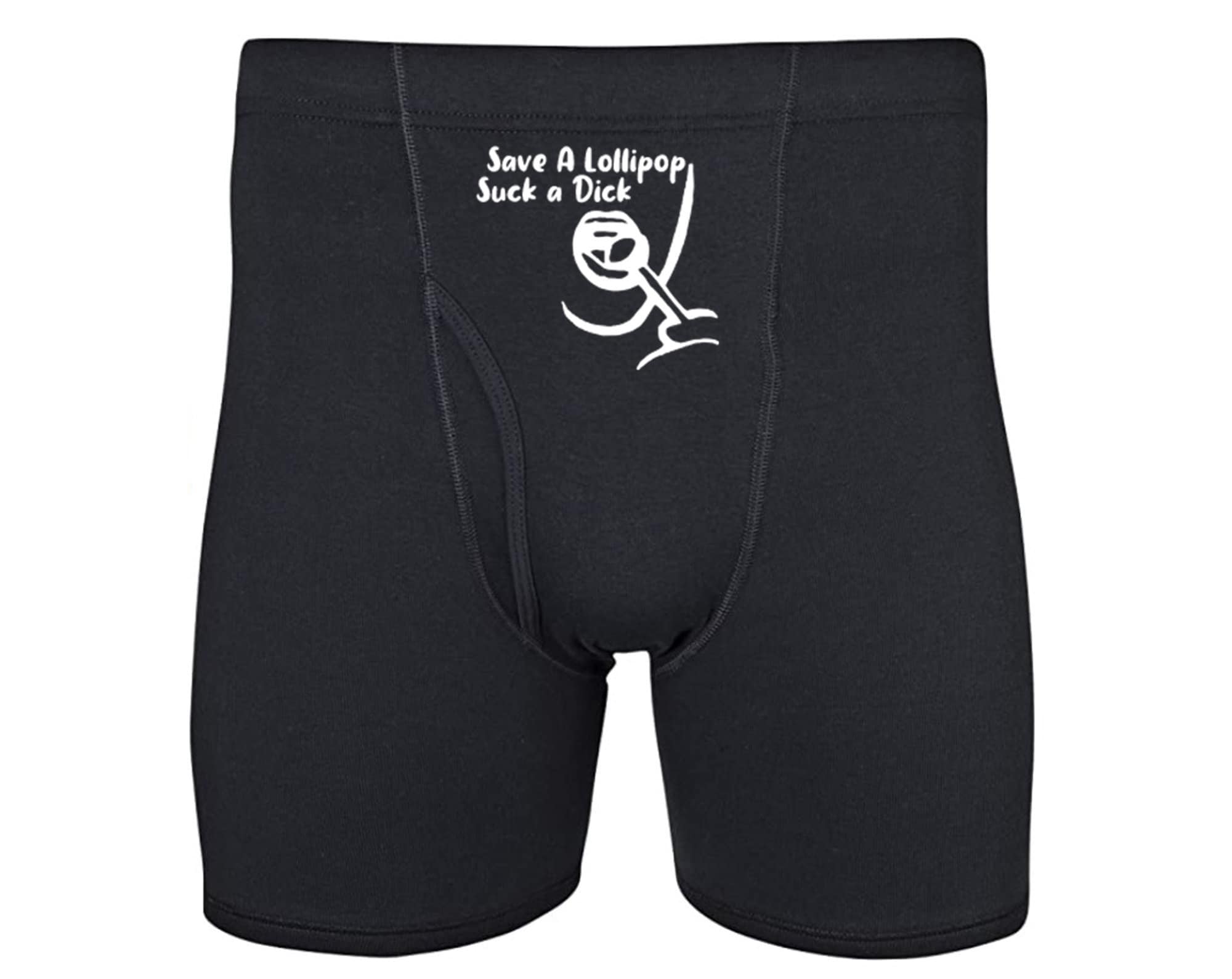 Save a Lollipop Suck a Dick Herren Boxershorts Lustige Unterwäsche für  Männer Sexy Unterhose -  Schweiz