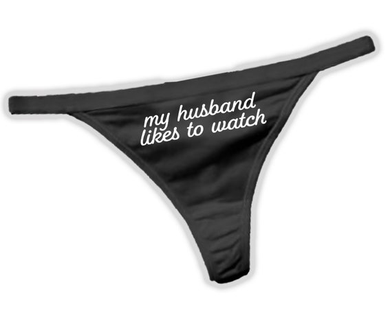 My Husband Likes to Watch Panties, Cuckold Panties, Hot Wife