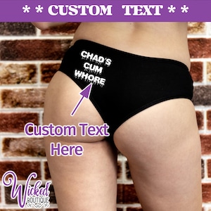Your Text Here Cheeky Panties