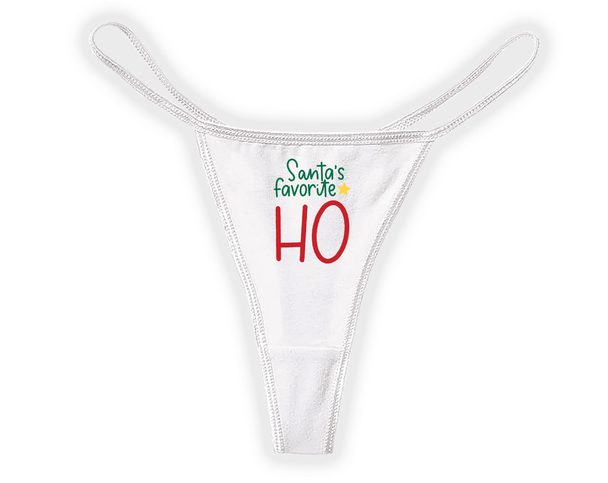 Santa's Favorite Ho Sexy Women's Christmas Panty For the Holidays