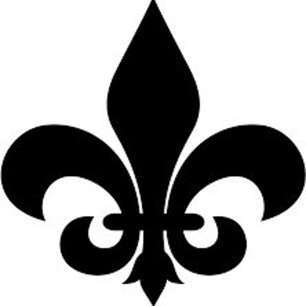 Fleur De Lis SVG Mardi Gras PNG Digital Download