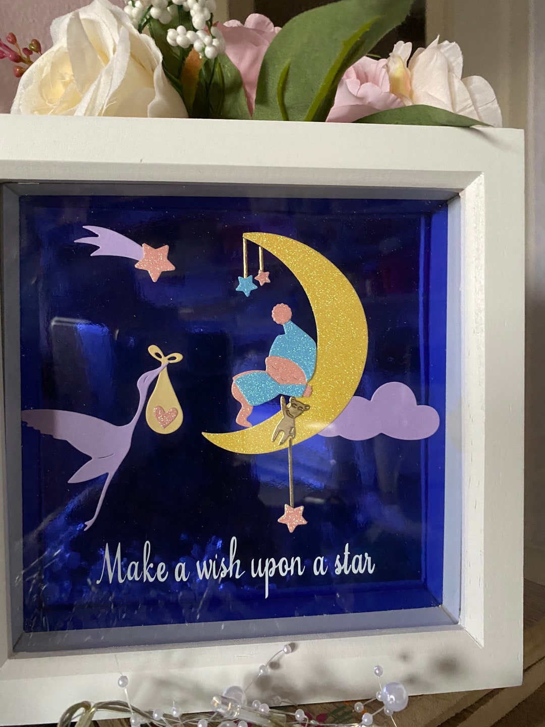 Nursery Shadow Box Etsy