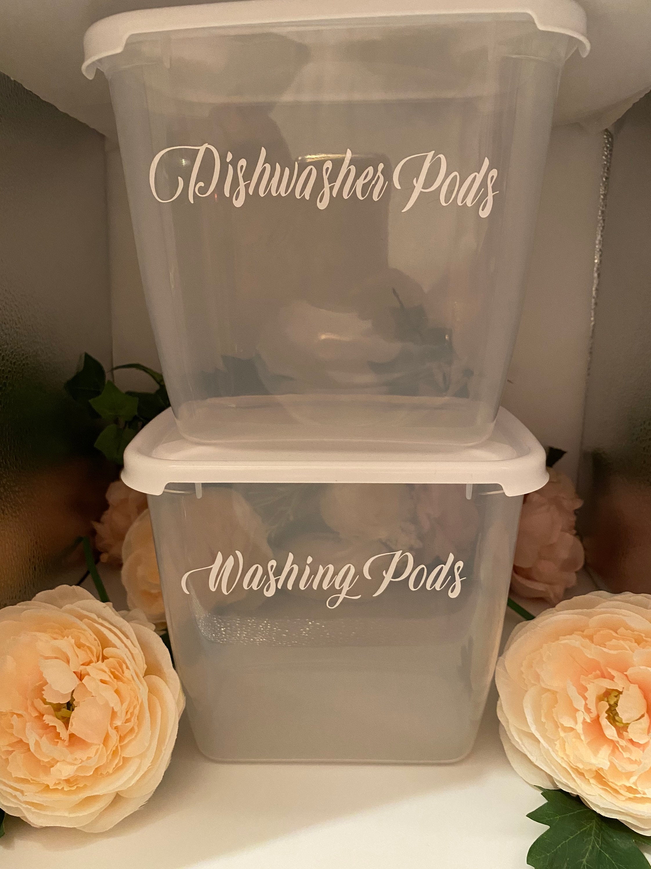 Washing / Dishwasher Pod Container Etsy UK