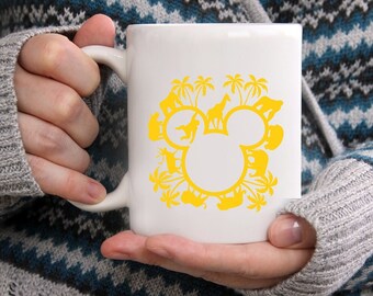 Mug En Porcelaine Animal Kingdom - Royaume Animal