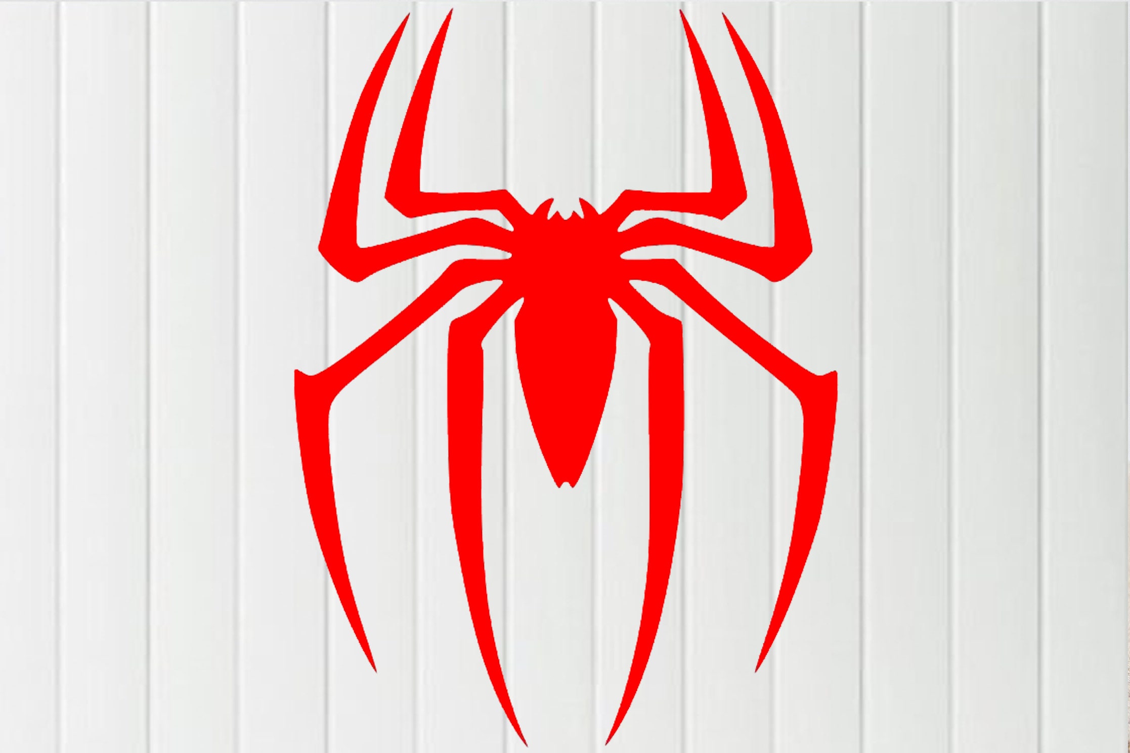 Spiderman Logo Wall Decal l Vinyl Sticker Superhero Decal Etsy