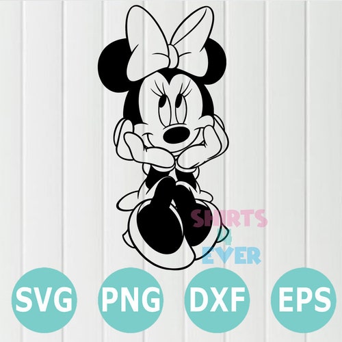 Layered SVG Cartoon Character Cricut Silhouette Cartoon Etsy