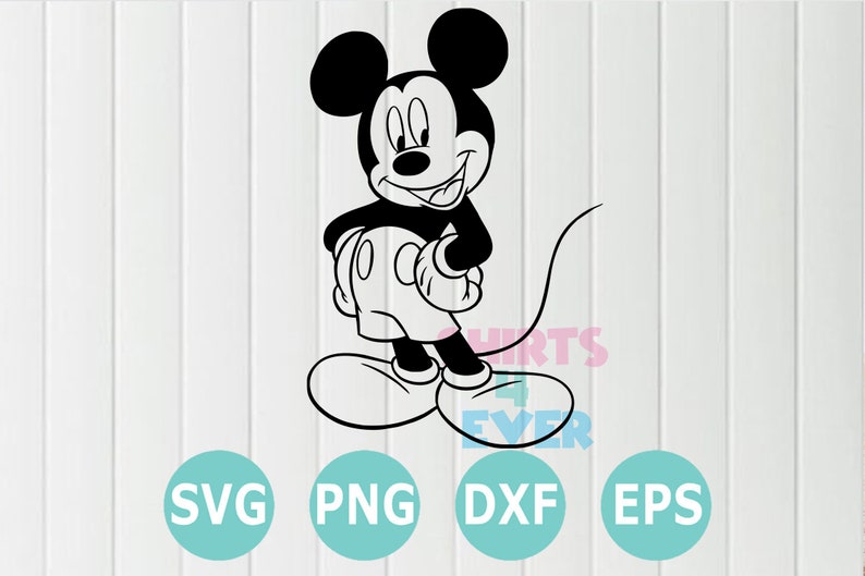 Layered SVG Cartoon Character Cricut Silhouette Cartoon Etsy