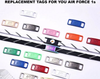air force lace tag