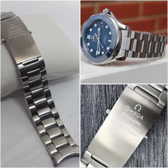 Omega 20mm/22mm Silver Stainless Steel 