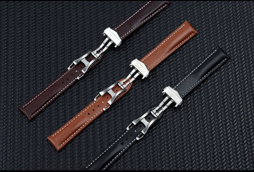 20mm Leather for Omega Strap Bracelet 