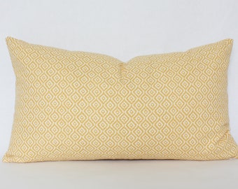 pale yellow pillows
