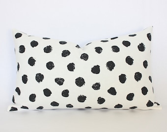 Polka Dot Pillow Etsy