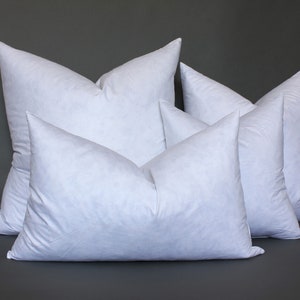 Feather Down Pillow Inserts, Throw Pillow Inserts, Down Pillow Forms, Throw Pillow Forms, Cushion Insert, Square Pillow Insert