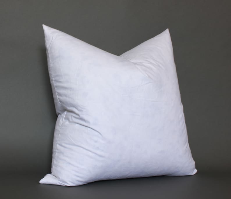 Puede incluir: Una almohada blanca cuadrada con una textura suave y esponjosa. La almohada est&aacute; hecha de plum&oacute;n y es perfecta para dormir o descansar.