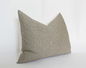 Olive Lumbar Pillow, Olive Throw Pillow, Light Olive Cushion Cover, Olive Green Pillow Cover, Olive Pillow Case, Green Lumbar || Light Olive