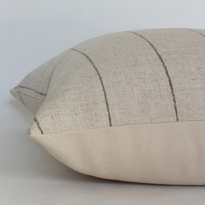 beige pillow cover