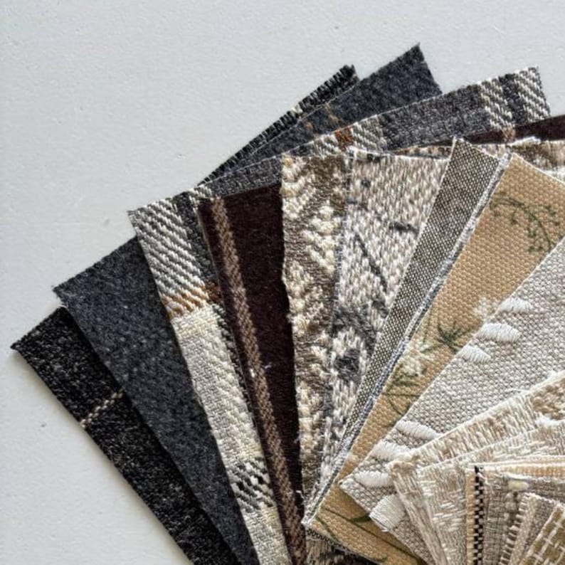 Fabric Samples, Fabric Swatches, Throw Pillow Swatches, Pillow Covers Samples image 5