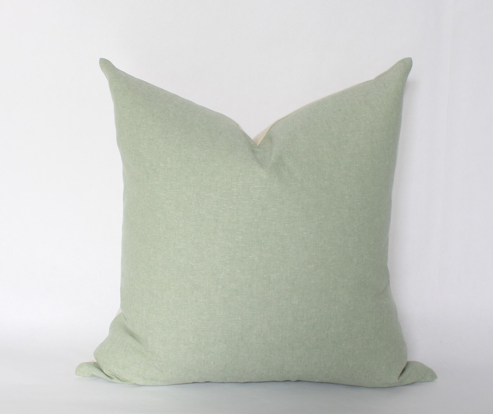 Pale Green Throw Pillow 18x18 Sage Green Pillow Cover 20x20 Etsy UK