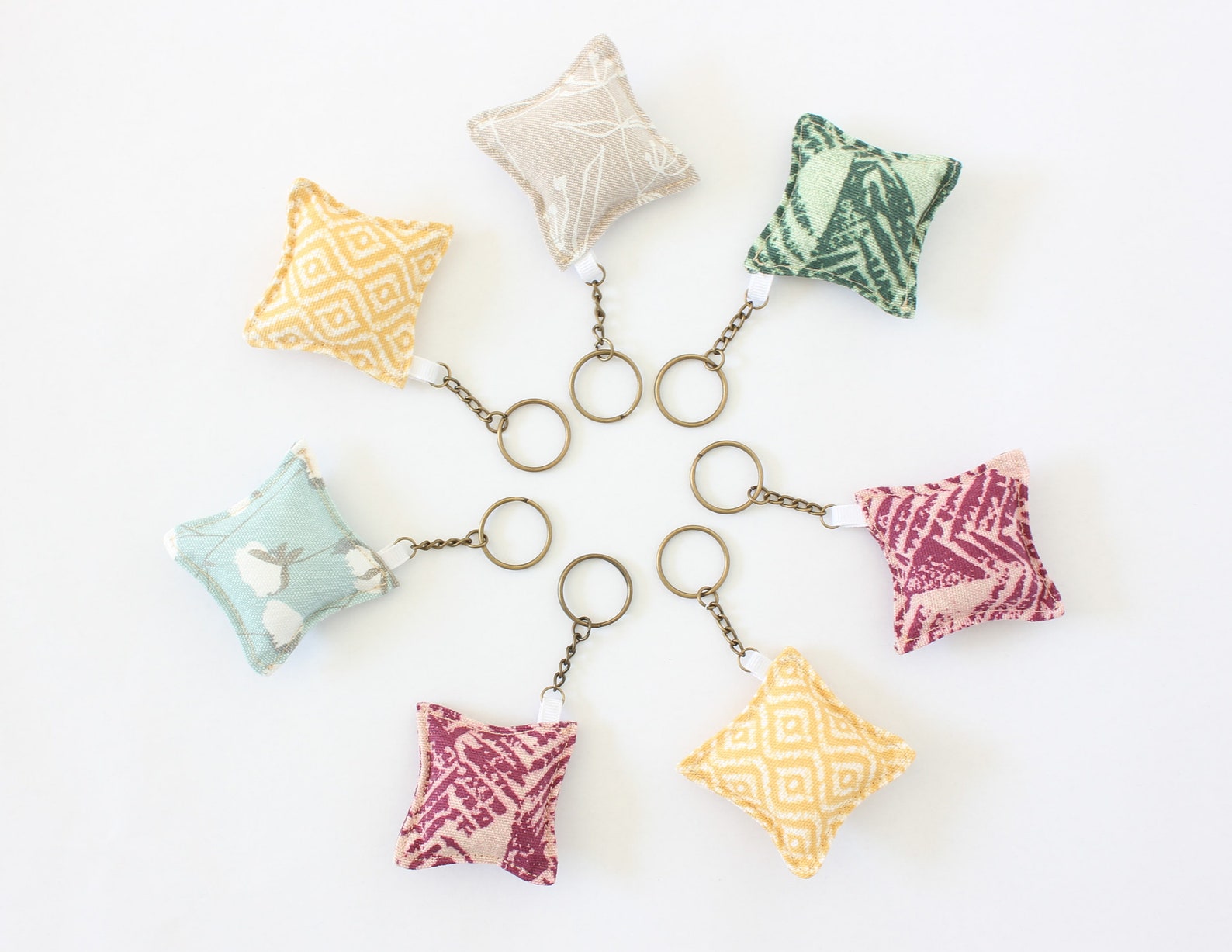 Pillow Keychain Housewarming Gift Keychain Unique Bag Etsy