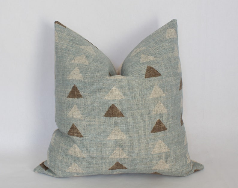 Light Blue Throw Pillow Covers 20x20 Blue Pillow Covers 18 X Etsy