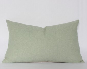 light green pillows