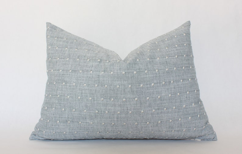 Light Blue Pillow Cover Blue Sofa Pillows 20x20 Blue Etsy