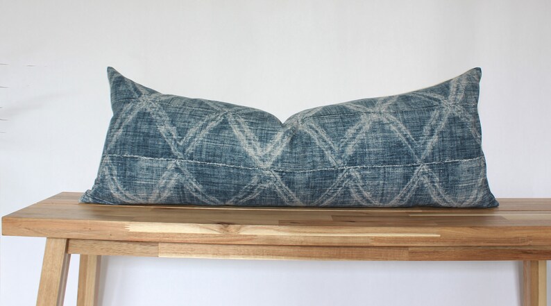 Long Lumbar Pillow for King Bed Extra Long Lumbar Pillow - Etsy