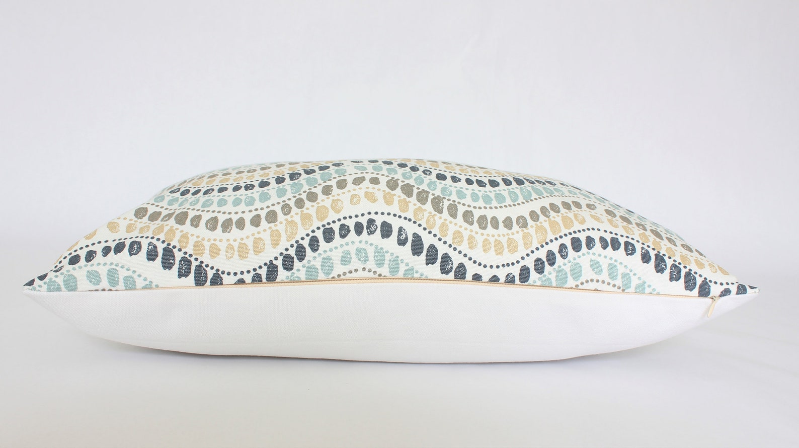 Nautical Lumbar Throw Pillow Light Blue Lumbar Pillow Blue Etsy