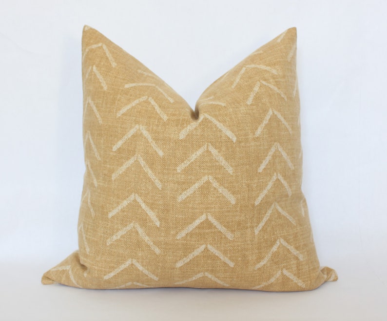 Yellow Throw Pillows 20x20 Mustard Pillow Covers 18x18 Etsy